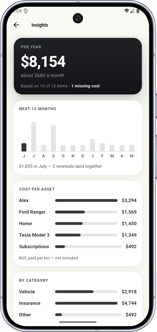 AdminShark on Android